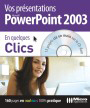 PowerPoint 2003 - Collection En quelques clics - Auteurs : MOSAIQUE Informatique (Alain MATHIEU et Dominique LEROND) - Nombre de pages : 160 pages - ISBN : 978-2-7429-6659-2 - EAN : 9782742966592 - Référence Micro Application : 7659