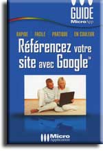 Référencer votre site avec Google, un livre de MOSAIQUE Informatique
